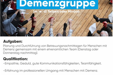 Betreuungskraft (m/w/d) Demenzgruppe
