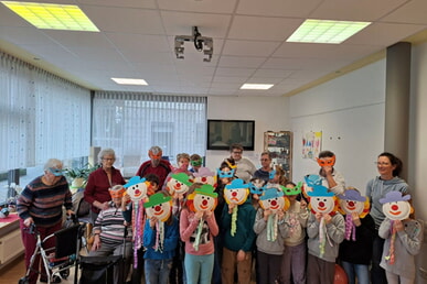 Besuch der Grundschule im Betreuten Wohnen Kirchardt