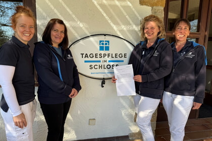 Pr&uuml;fungsergebnis Tagespflege: sehr gut