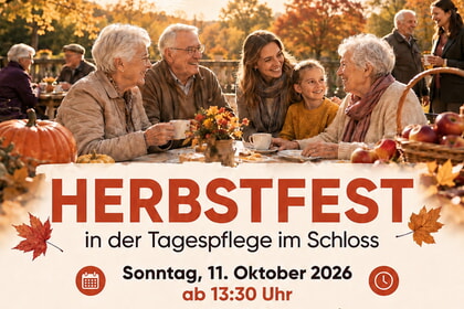 HERBSTFEST  in der Tagespflege im Schloss
