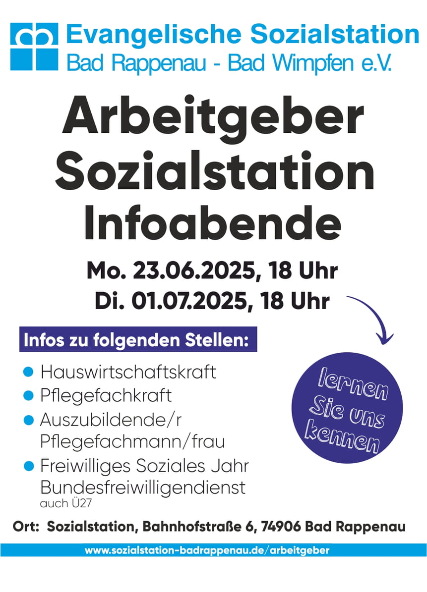Infoabende Flyer 2025
