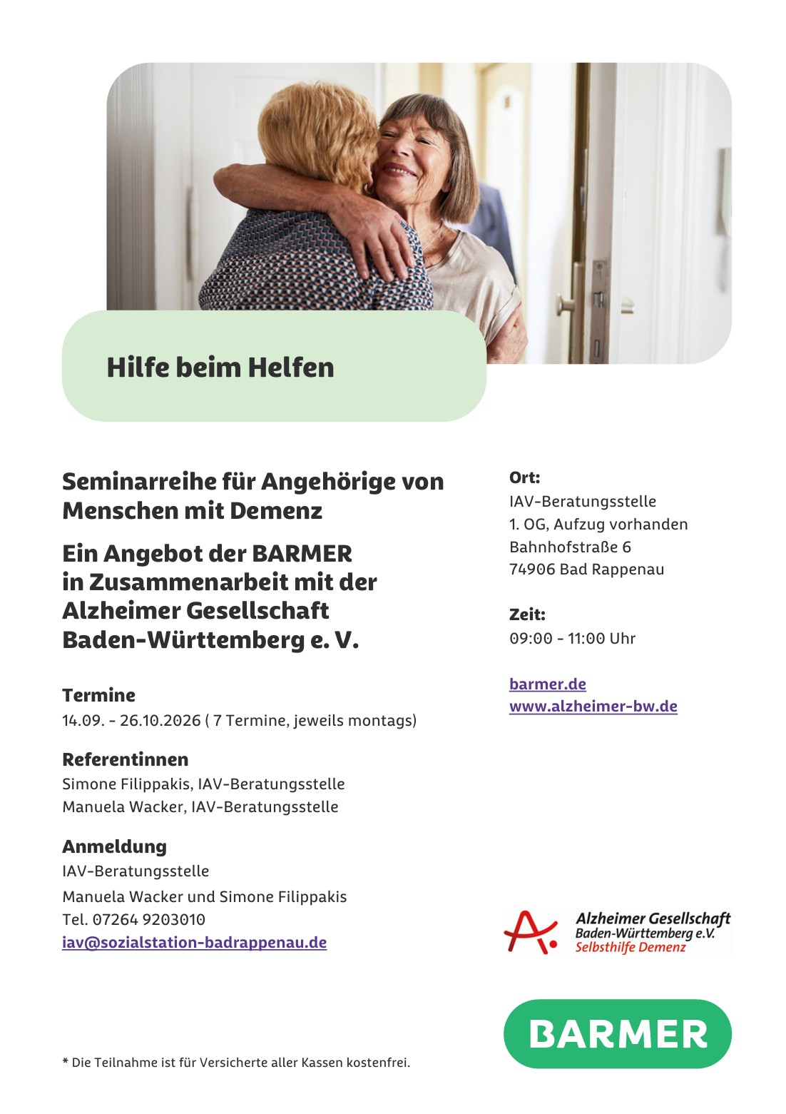 Angeh&ouml;rigenschulung 2026
